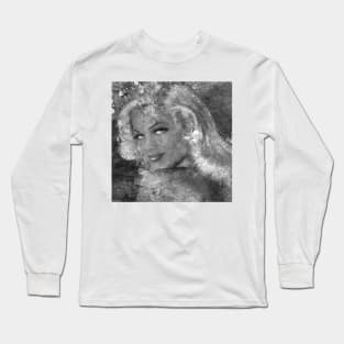 Queen Of Ice BW Long Sleeve T-Shirt